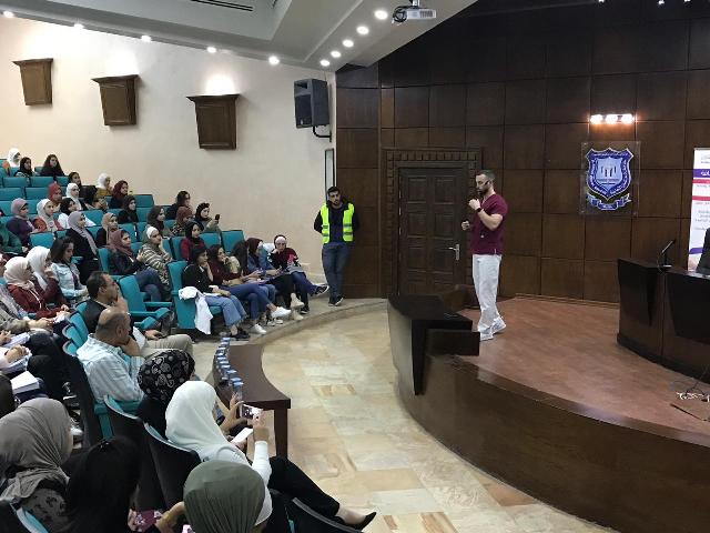 نادي الصحة العامة بجامعة عمان الأهلية يستضيف محاضرة طبية تثقيفية