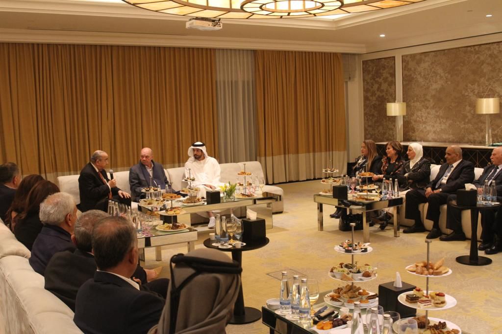 السفير الإماراتي بالأردن يستضيف رئيس مجلس الأعيان وأعضاء لجنة الاخوة في أمسية رمضانية