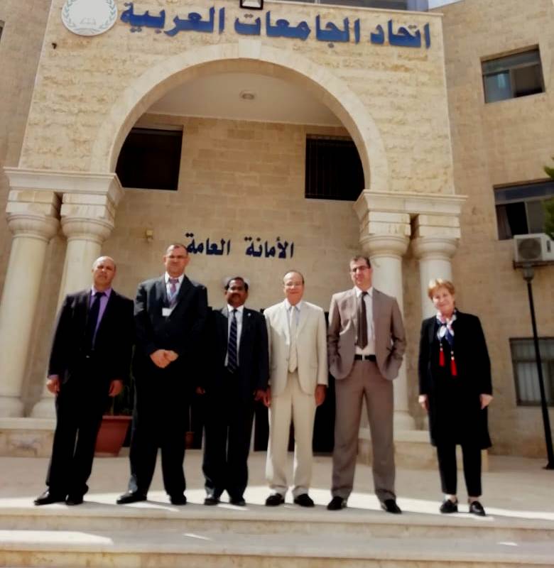 جامعة عمان الاهلية تشارك في ورشة عمل لإتحاد الجامعات العربية
