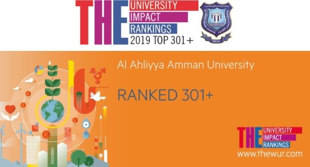 عمان الأهلية تحقق المرتبة 301 عالميا وفق تصنيف التايمز العالمي للجامعات 2019