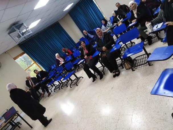 ورشة عمل بعنوان فن الحوار لأعضاء الهيئتين التدريسية والإدارية في جامعة عمان الاهلية