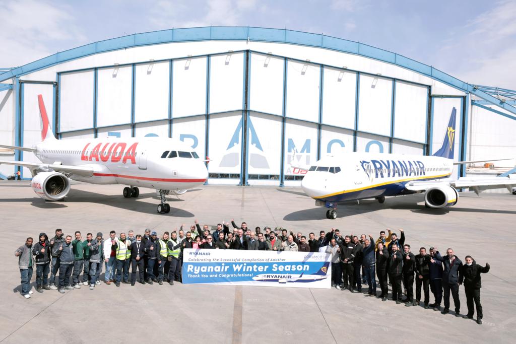 《جورامكو》 تعلن عن اتفاقية خاصة بعمليات صيانة طائرات شركة Ryanair لمدة خمس سنوات