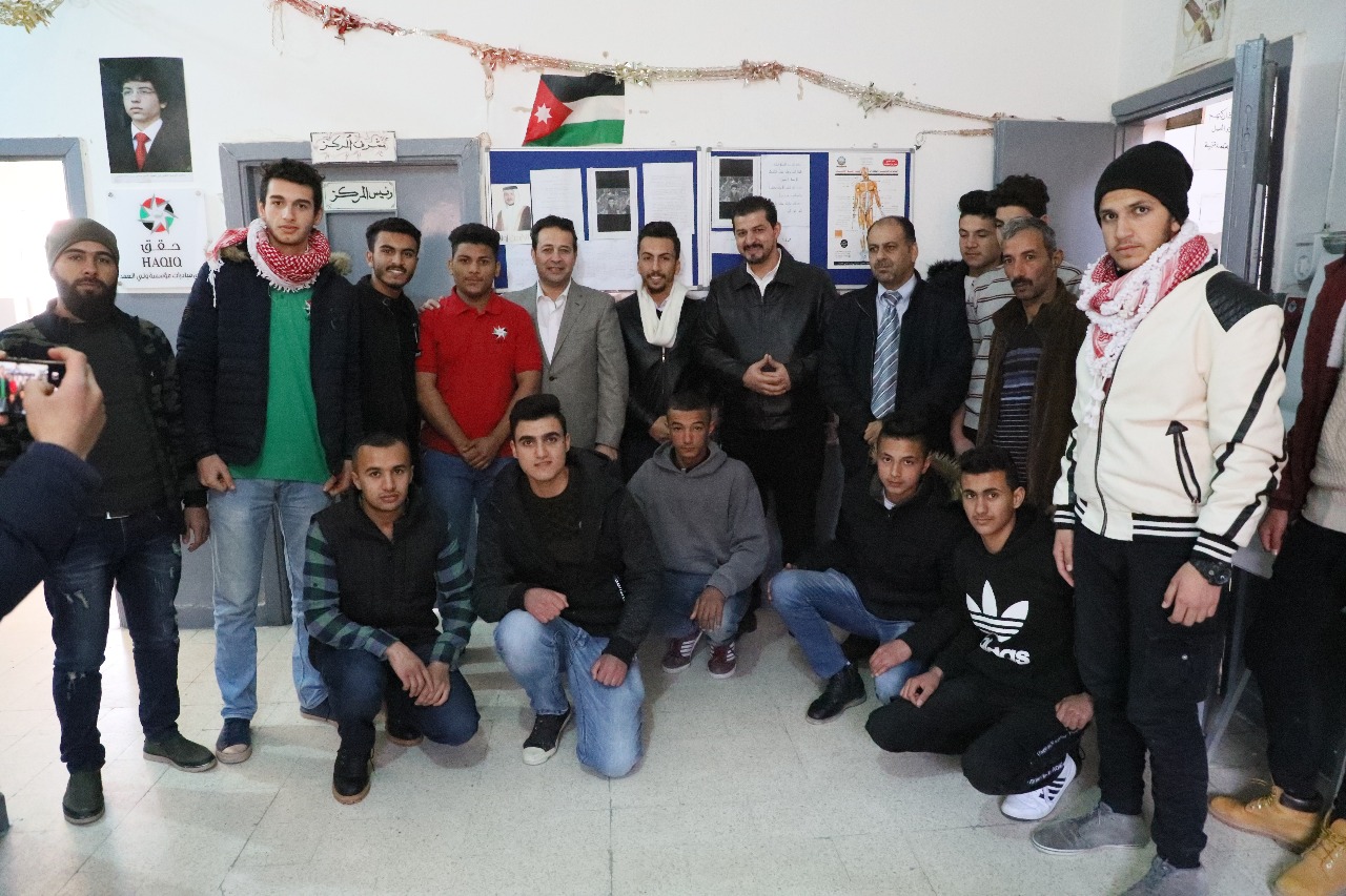 وزير الثقافة ووزير الشباب د. محمد أبو رمان يلتقي مجموعة من القيادات الشبابية في الكرك