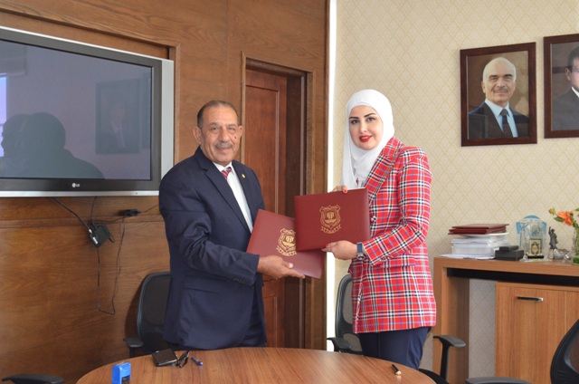 اتفاقية تعاون بين جامعة عمان الأهلية وشركة ميامي للتدريب