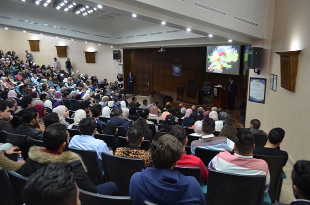 محاضرة في جامعة عمان الأهلية حول الموت الدماغي  وثقافة التبرع بالأعضاء