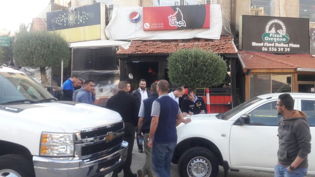 بالصور انفجار اسطوانة غاز بمطعم سونجي بالرابية ووقع ععدد من الاصابات 