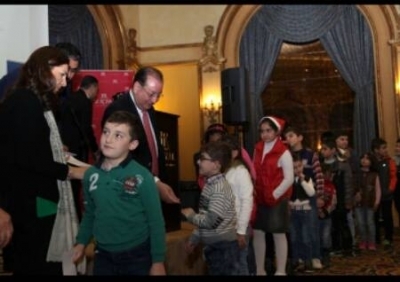 مجلس الأعمال العراقي يقيم حفل أعياد الميلاد المجيد لأطفال وأهالي المهجرين العراقيين المقيمين في المملكة
