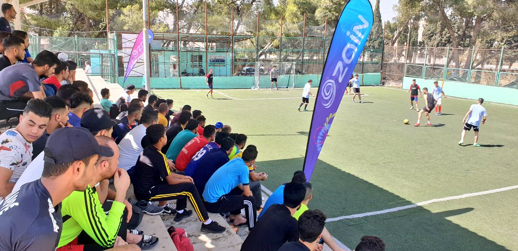 بالتعاون مع جامعة اليرموك زين تقيم بطولتها لكرة القدم الخماسية للشمال