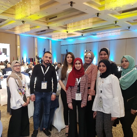 طلبة العلوم الطبية المخبرية عمان الاهلية يشاركون بمؤتمر لجمعية الخصوبة والوراثة