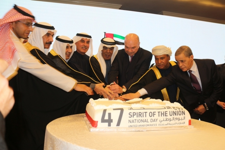 سفارة الإمارات بالأردن تحتفل باليوم الوطني الـ 47 - شاهد الصور