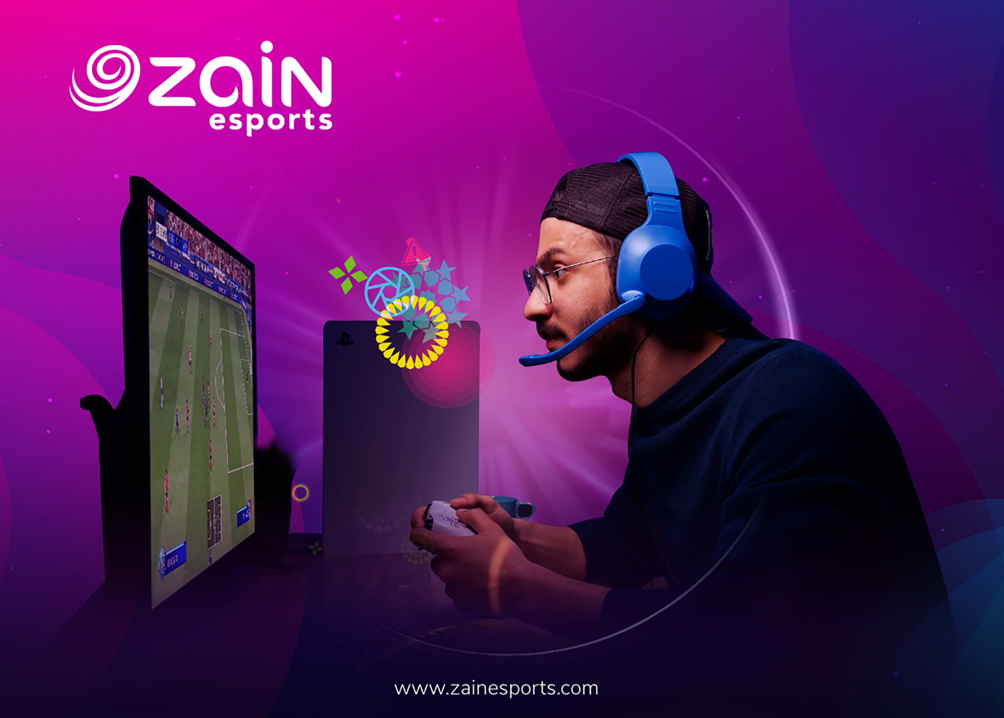 《زين》 تطلق علامتها التجارية Zain esports كقوة إقليمية جديدة في الرياضة الإلكترونية