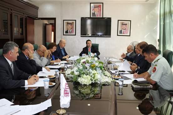اجتماع اللجنة العليا لتاريخ الأردن في دائرة المكتبة الوطنية