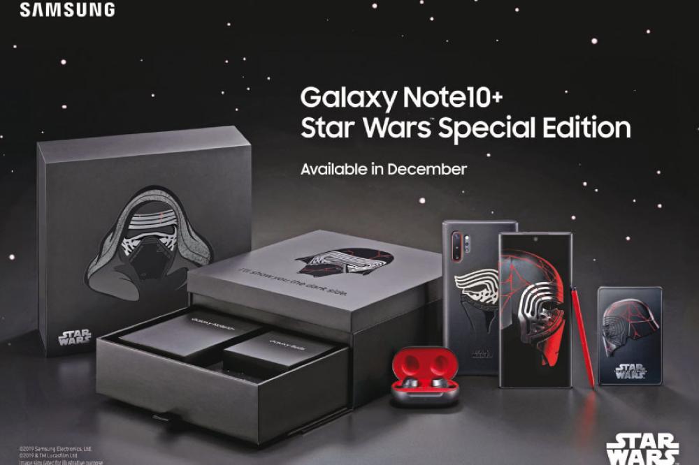 سامسونج تستعد لإطلاق نسخة جديدة من هاتفGalaxy Note10+ خاصة لعشاق أفلام حرب النجوم