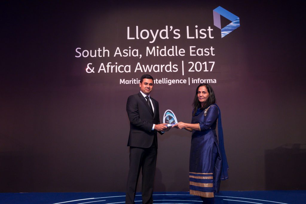 على هامش جائزة لويدز وجائزة التميز في قطاع النقل في العالم العربي  شركة ميناء حاويات العقبة ترسخ حضورها إقليمياً
