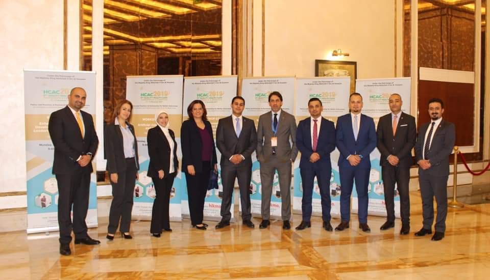 شركة gig-Jordan تشارك في المؤتمر الخامس لمجلس اعتماد المؤسسات الصحية HACA  .