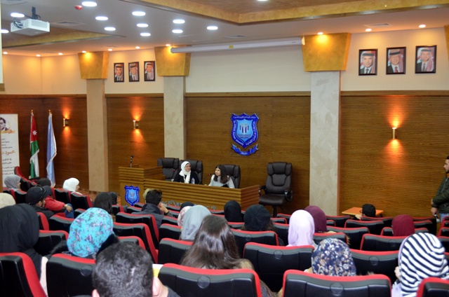 علم النفس والتربية الخاصة بجامعة عمان الاهلية يستضيفان مؤسسة مبادرة رنين للمكتبة المسموعة