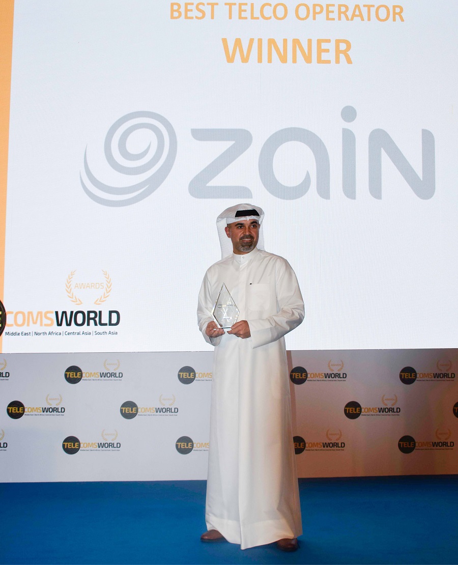 "زين" تحصد جائزة "أفضل مشغل اتصالات" في الشرق الأوسط عن العام 2022