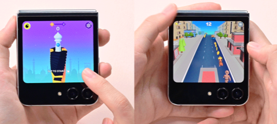 هاتف Galaxy Z Flip5 المزود بـ Flex Window يضمن لك أقصى استفادة عملية بفضل إمكاناته الجديدة