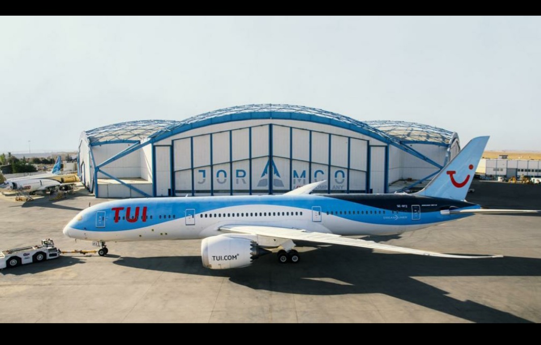 《جورامكو》 توقع أول اتفاقية صيانة ثقيلة لعدد من طائرات TUI من طراز بوينغ 787