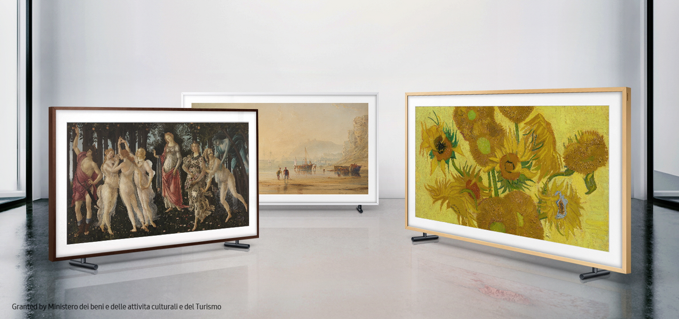 سامسونج تعلن تعاونها مع 3 متاحف عالمية بارزة لتعزيز الميزات الفنية والجمالية التي يقدمها تلفاز The Frame