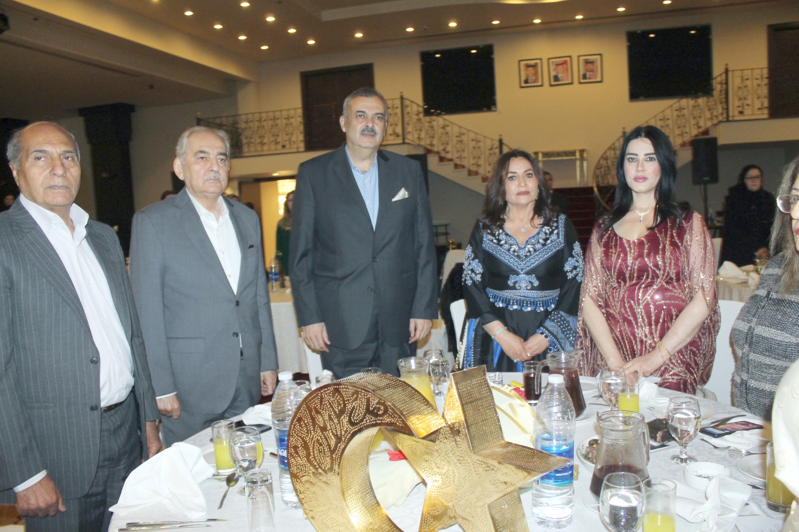 جمعية الإخاء الاردنية العراقية تقيم الامسية الرمضانية الخيرية في فندق لاند مارك برئاسة الدكتوره شنكول 