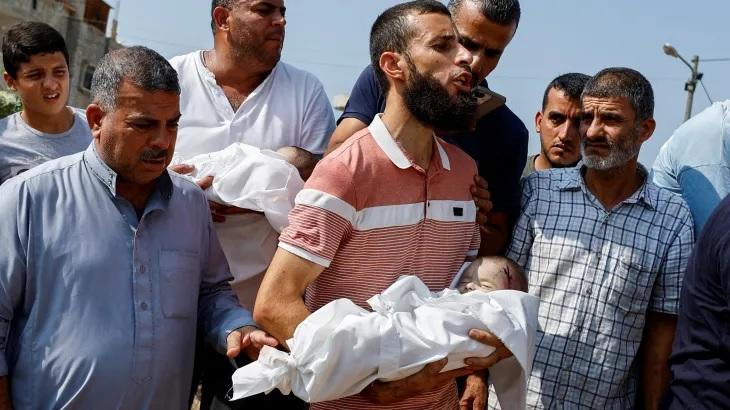 ارتفاع عدد الشهداء في غزة إلى 1799 شهيدًا