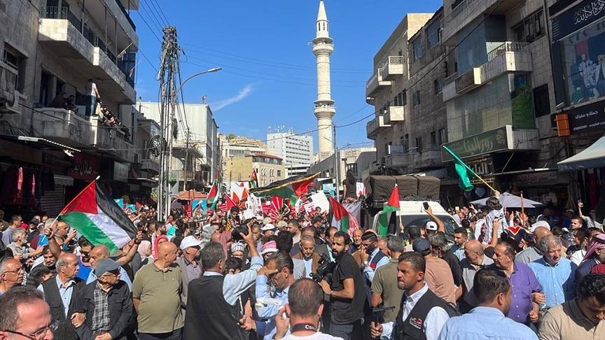 مسيرات تضامنية بالمحافظات إسنادا لأهالي غزة