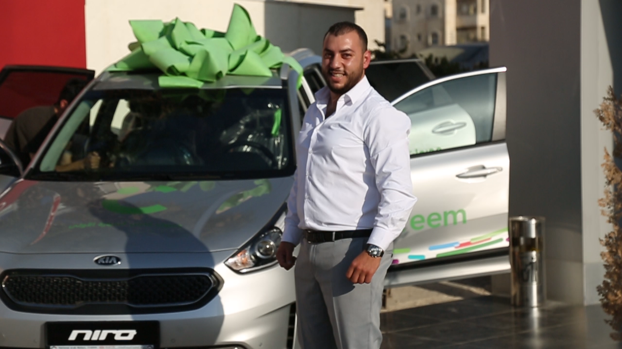 شركة كريم تواصل تحفيز كباتنها في الأردن من خلال مكافأتهم بسيارات ومنح دراسية والعديد من الجوائز