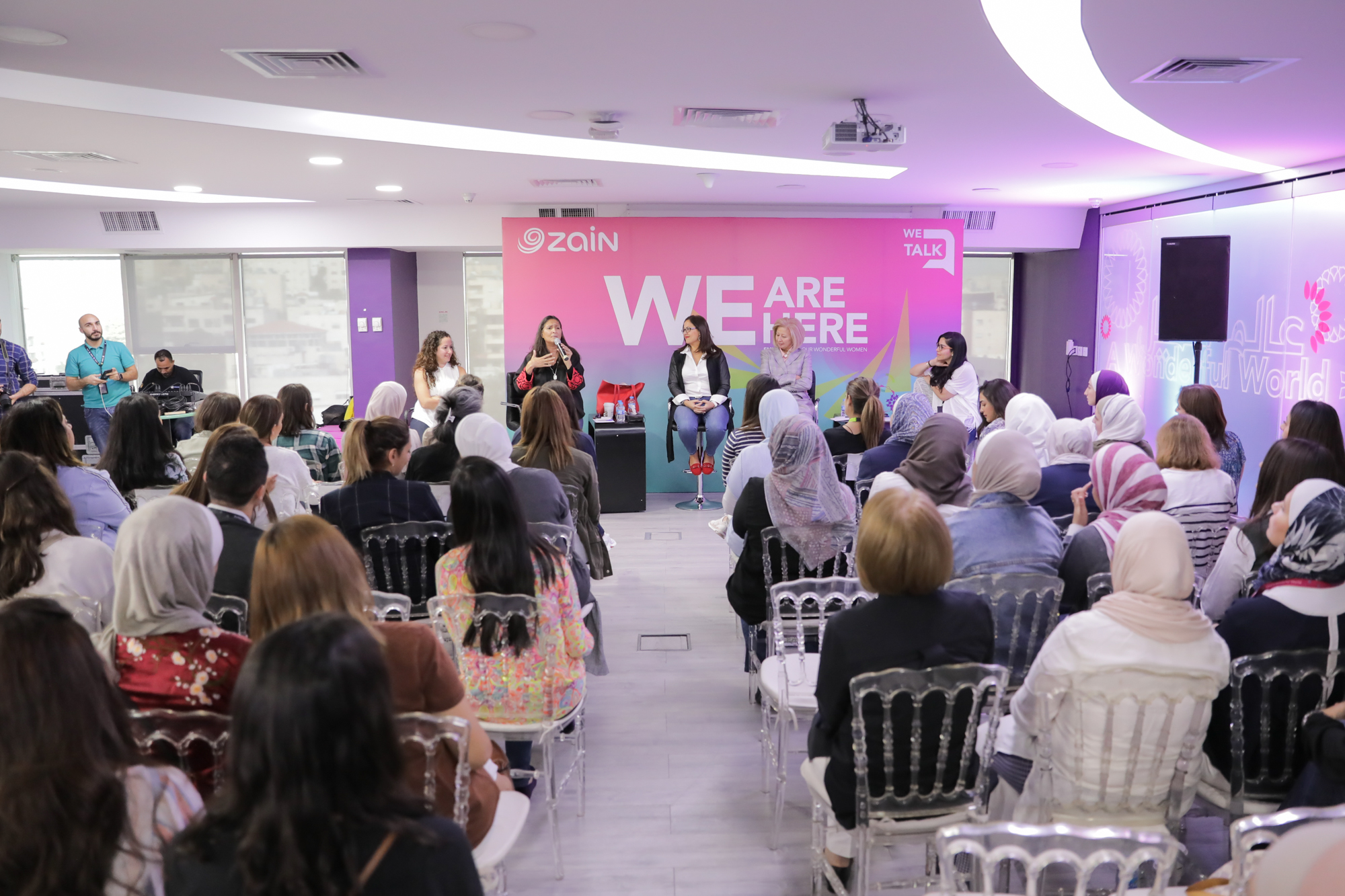 زين تقيم جلسة نقاشيّة لمتحدثات أردنيّات ضمن برنامج تمكين المرأة