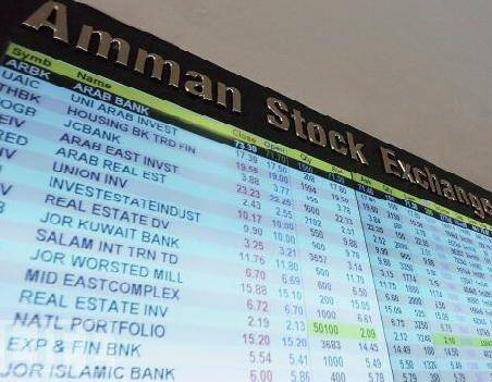 بورصة عمان توقف التداول باسهم عدة شركات لعدم تسديدها المستحقات المالية