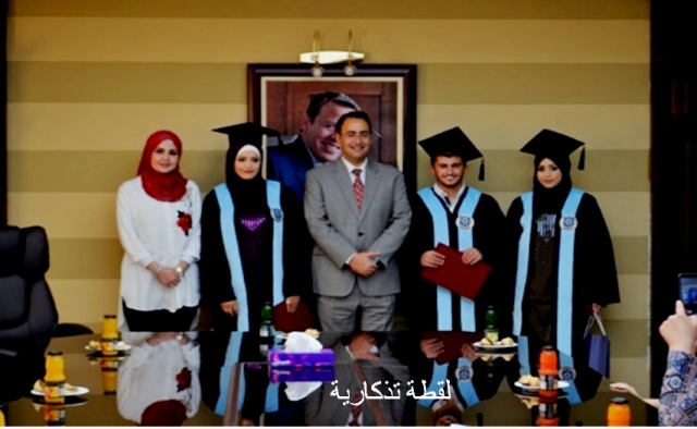 تخريج الفوج الثاني من طلبة الدبلومات التدريبية في جامعة عمان الأهلية 