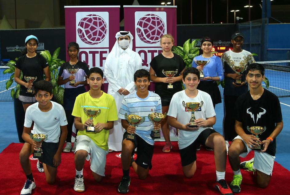مالك القرنة يظفر بالمركز الثاني في بطولة قطر الآسيوية للتنس لتحت 14 سنة