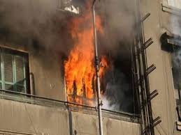وفاة شخص واصابة (9) آخرون اثر حريق شقة في الرصيفة