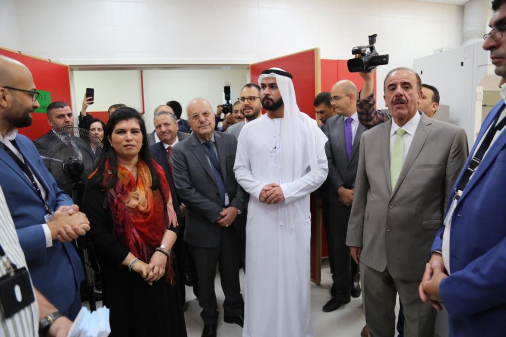 الاميرة سمية بنت الحسن تفتتح مبنى التوسعة الجديدة لقسم الكيمياء بالجامعة الأردنية الذي شيّد بتبرع من صندوق ابوظبي للتنمية