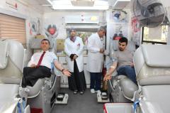 حملة تبرع بالدم في جامعة الأميرة سمية للتكنولوجيا