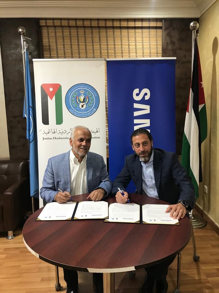 &سامسونج إلكترونيكس& المشرق العربي توقع اتفاقية تفاهم مع الهيئة الخيرية الأردنية الهاشمية