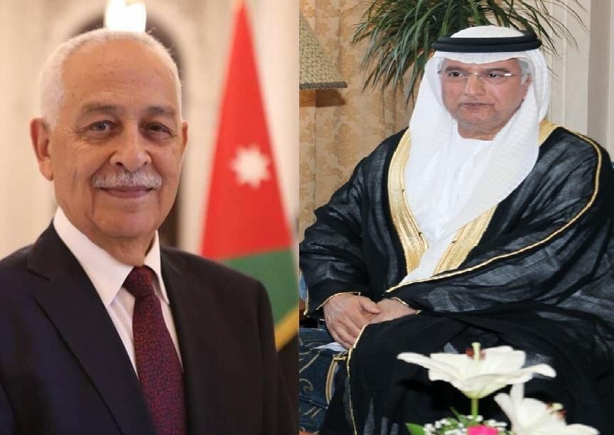 رئيس الديوان الملكي يستقبل سفير دولة الإمارات احمد البلوشي