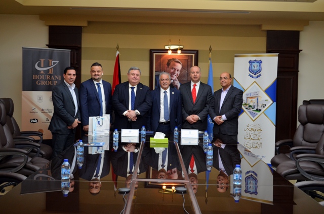 توقيع اتفاقية تعاون بين جامعة عمان الأهلية والأكاديمية الأمريكية للرياضة