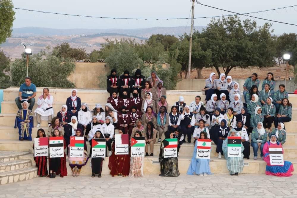 جمعية الكشافة والمرشدات الأردنية تستضيف المخيم العربي للدليلات