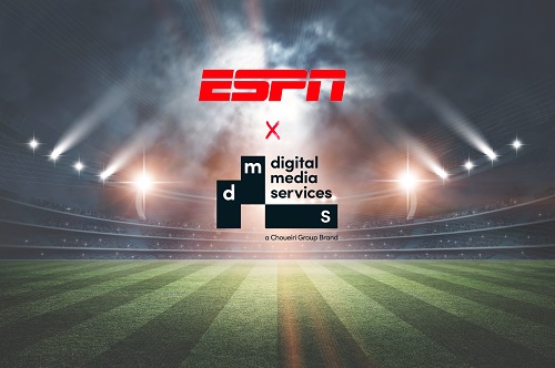 دي إم إس تصبح الممثل الإعلامي الحصري لشركة ESPN سبورتس ميديا في الشرق الأوسط وشمال أفريقيا