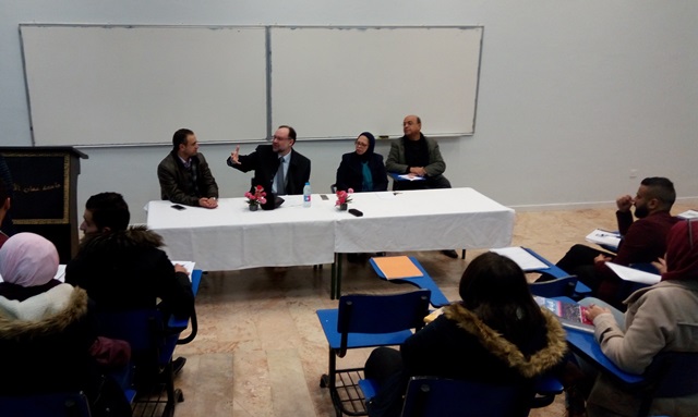محاضرة حول "إماطة  الأذى عن الطريق" في آداب جامعة عمان الأهلية