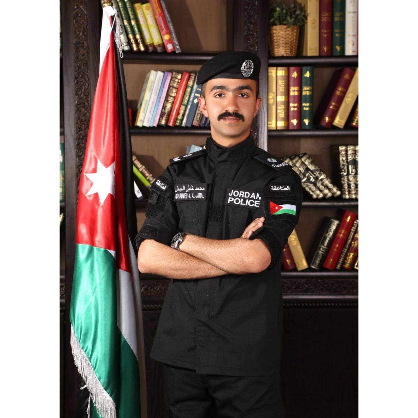الملازم محمد خليل الجمل مبارك التخرج
