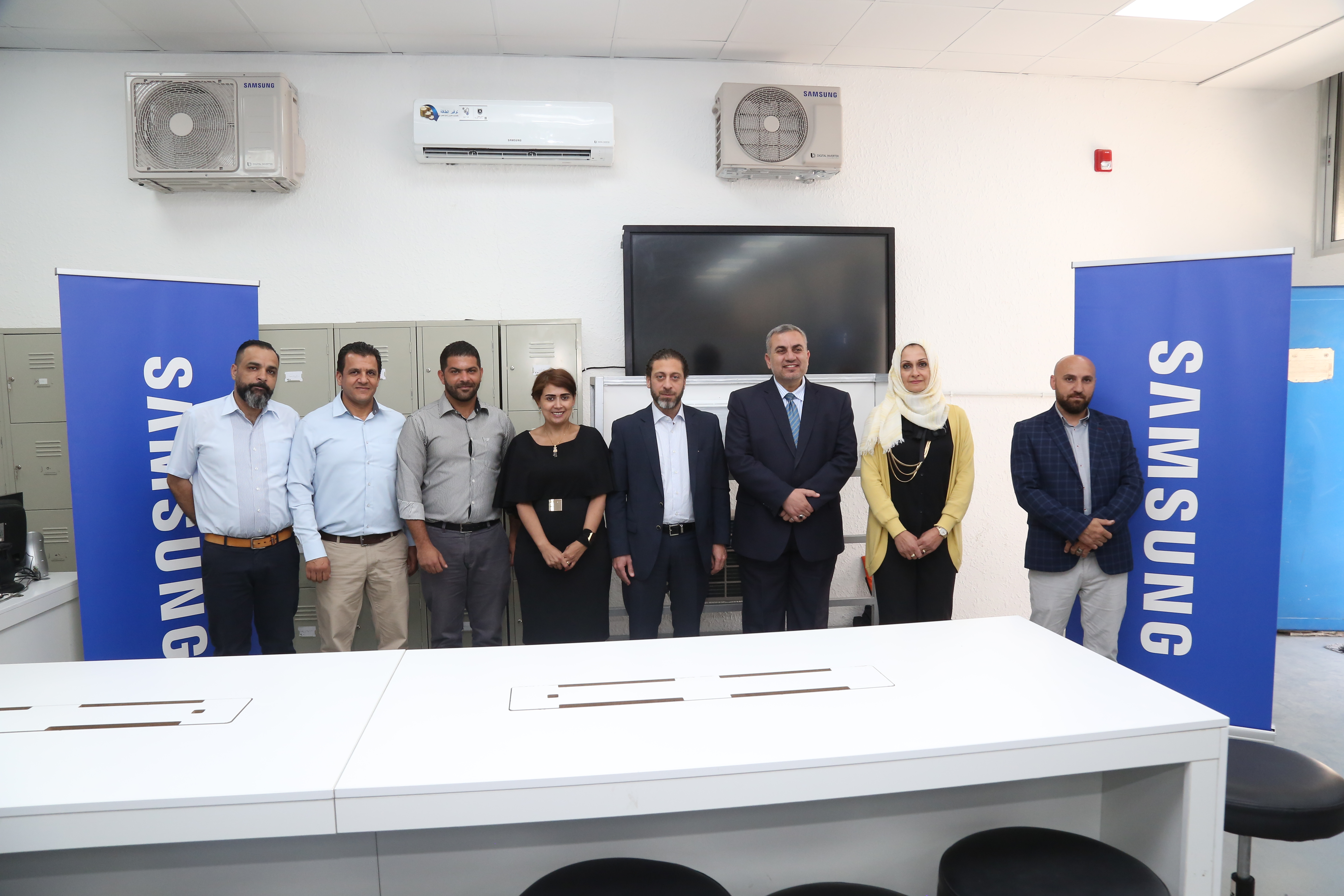 &سامسونج إلكترونيكس& المشرق العربي تختتم دورة تدريب مهني في مختبر سامسونج لتقنيات التكييف