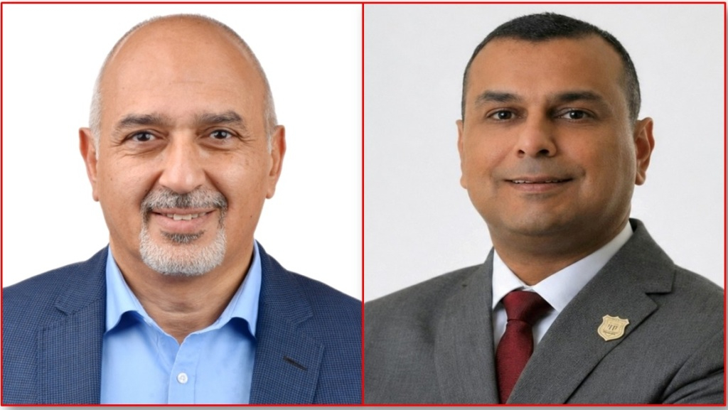 : أ.د. أحمد حمدان قائما بأعمال رئيس جامعة عمان الأهلية وأ.د. بشار الطراونة نائباً