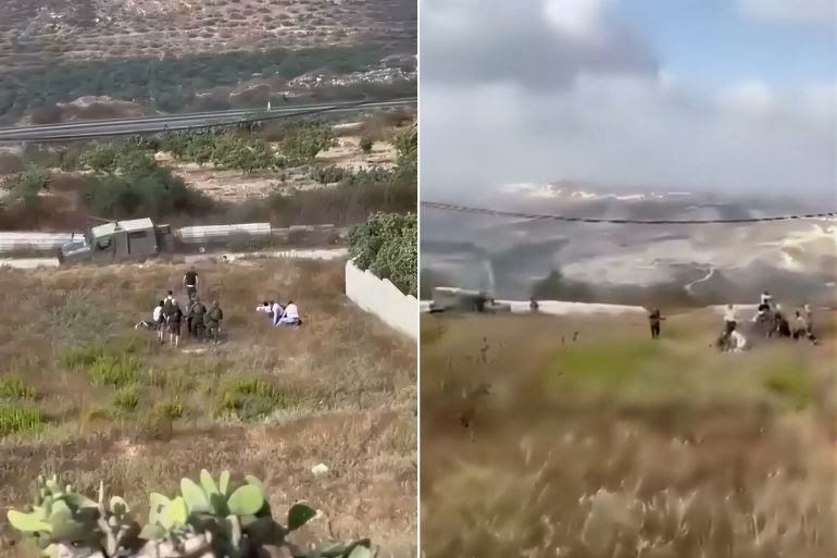 4 شهداء باعتداء مستوطنين على بلدة في نابلس ومقتل عسكريَّين إسرائيليَّين
