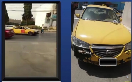 القبض على سائق تكسي متهور ارتكب مخالفة خطيرة.. (فيديو)