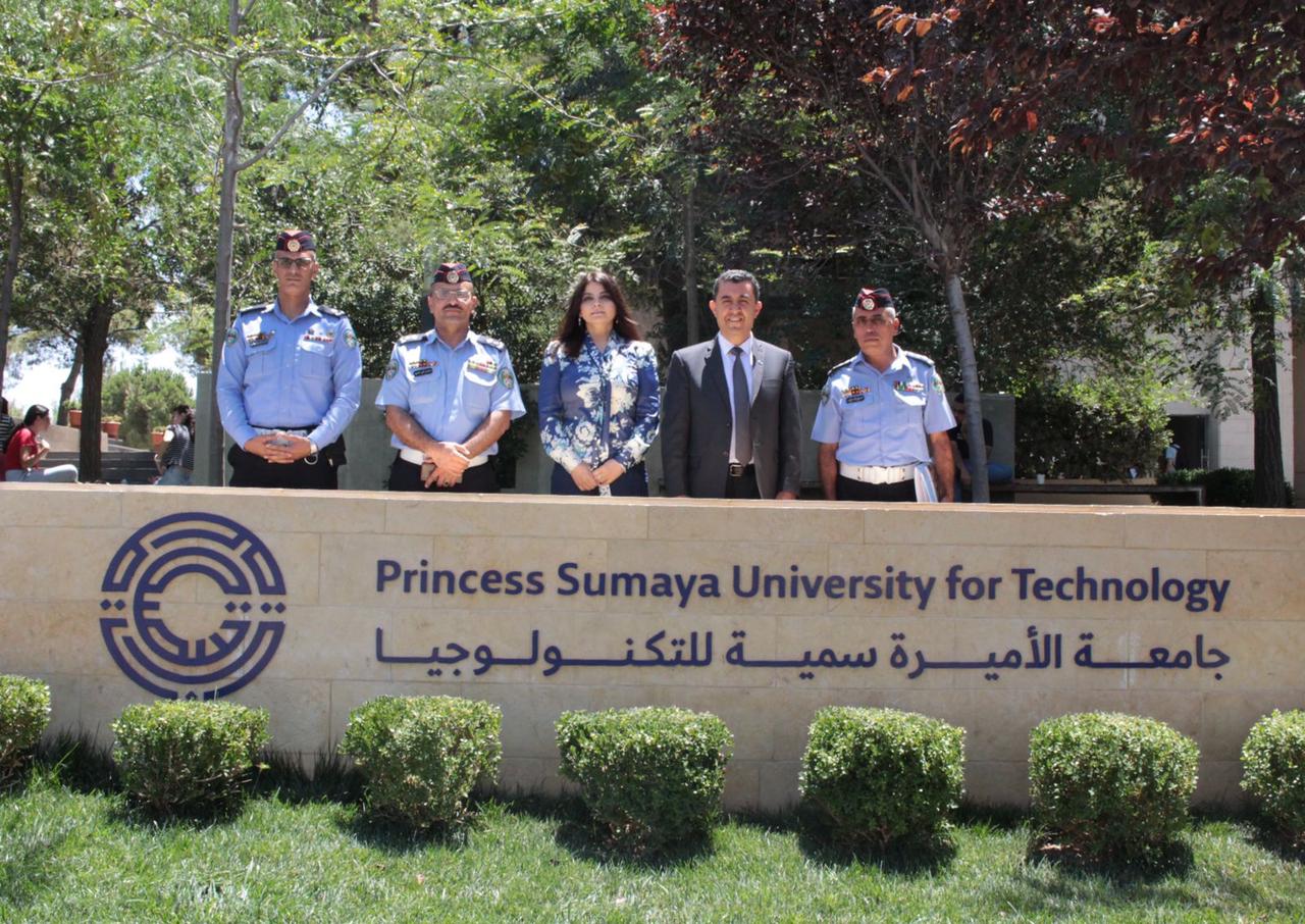 محاضرة تفاعلية حول 《واقع السلامة المرورية في الأردن》 في جامعة الأميرة سمية للتكنولوجيا