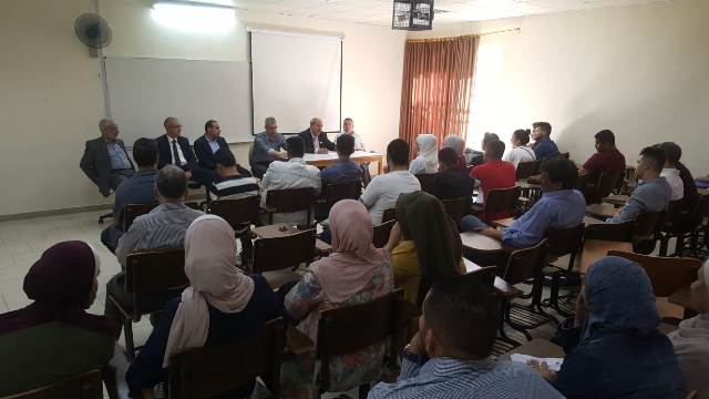 يوم تنويري وجولة بمرافق جامعة عمان الأهلية للطلبة المستجدين في كلية الهندسة