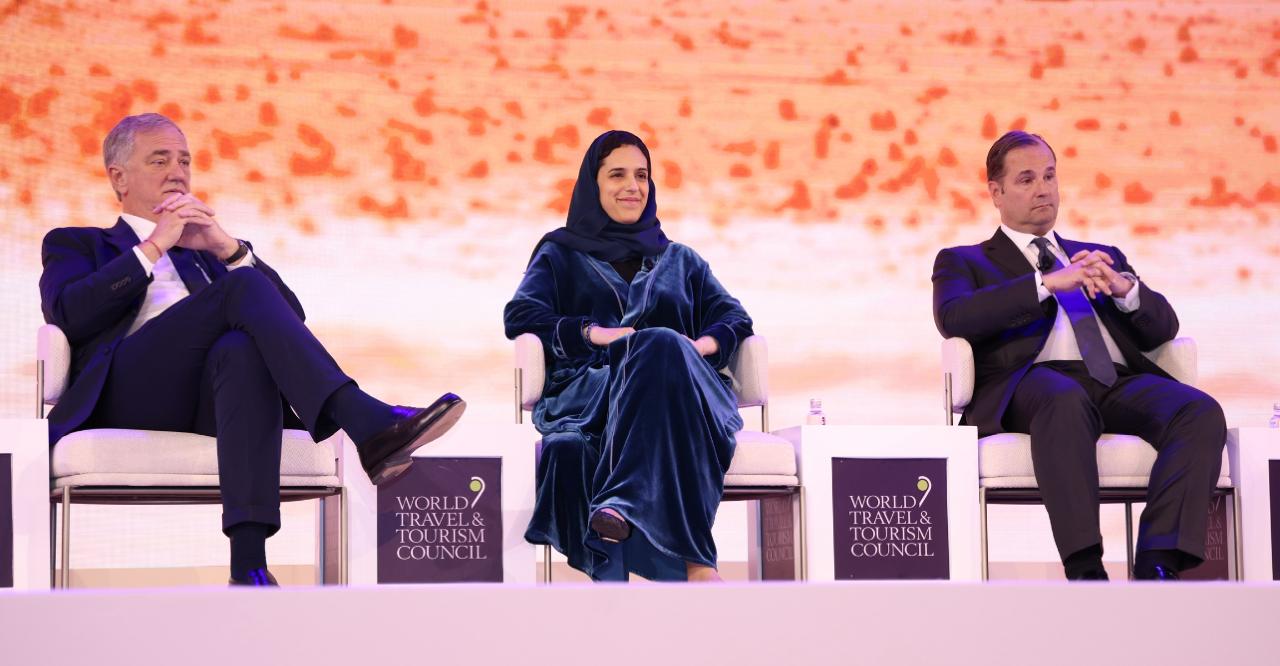 السفر من أجل مستقبل أفضل》 ضمن فعاليات القمة العالمية للسفر والسياحة في الرياض