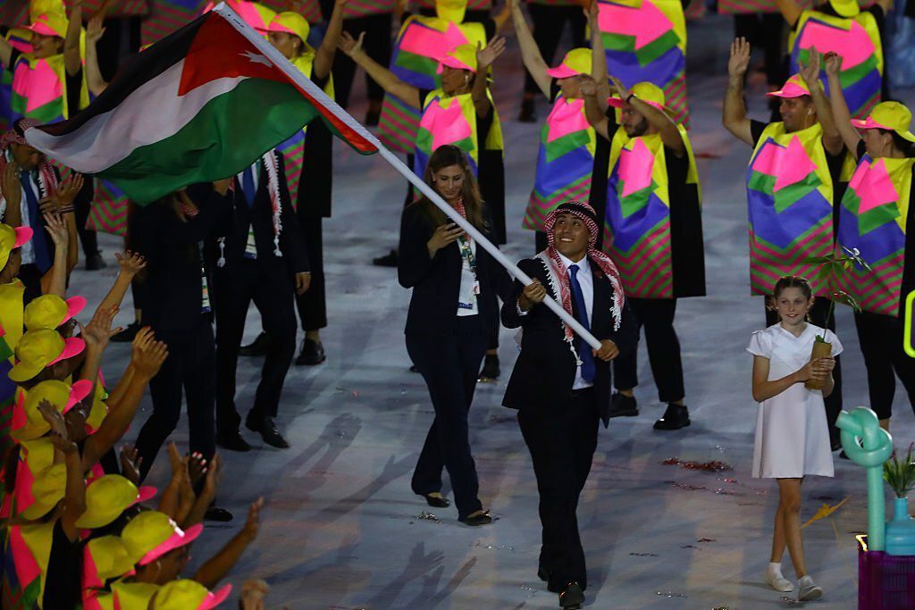 اختيار حسين عشيش لحمل العلم الأردني في افتتاح دورة الألعاب العربية 《الجزائر ٢٠٢٣》